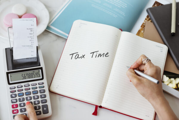 time for taxes money financial accounting taxation concept